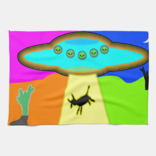 Alien Abduction Theedoek