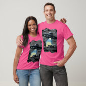 Alien Abduction Ufo Flying Saucer T-shirt (Unisex)