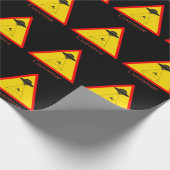 Alien Abduction UFO Thunder_Cove Cadeaupapier (Hoek)