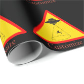 Alien Abduction UFO Thunder_Cove Cadeaupapier (Rol Hoek)