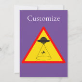 Alien Abduction UFO Thunder_Cove Kaart (Achterkant)