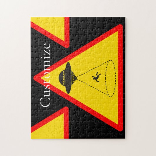 Alien Abduction UFO Thunder_Cove Legpuzzel (Verticaal)