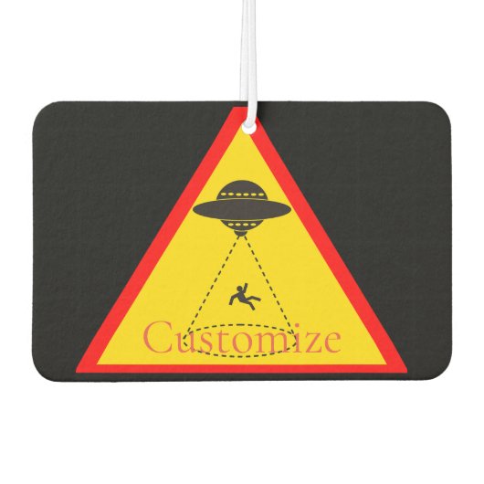 Alien Abduction UFO Thunder_Cove Luchtverfrisser (Voorkant)