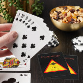 Alien Abduction UFO Thunder_Cove Pokerkaarten (Insitu)