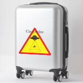 Alien Abduction UFO Thunder_Cove Sticker (Koffer)