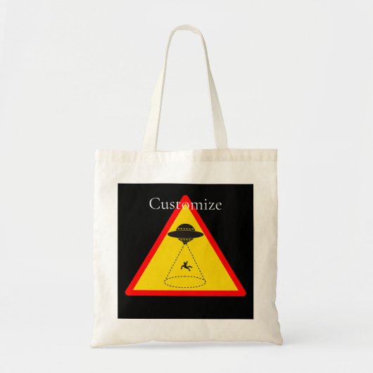 Alien Abduction UFO Thunder_Cove Tote Bag (Voorkant)