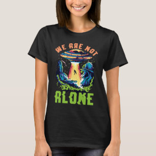 Alien Abduction We zijn niet alleen UFO T-shirt