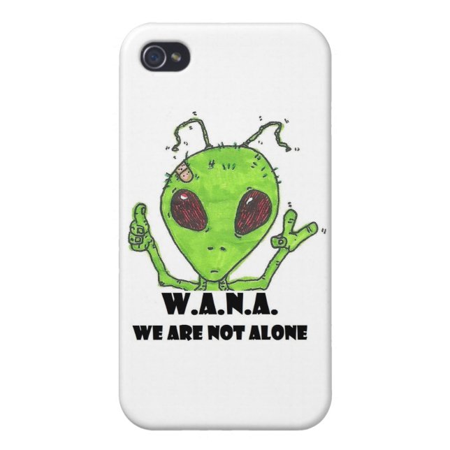 Alien Acronym iPhone Hoesje (Achterkant)