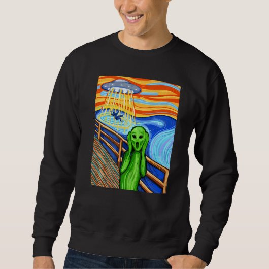 Alien Alien Alien T-shirt UFO (Voorkant)