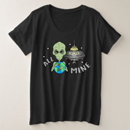 Alien All Mine Dames T-Shirt Plus Size