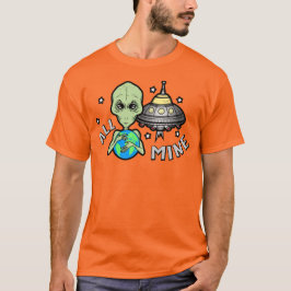 Alien All MIne Heren Basic T-Shirt