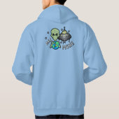 Alien Allemaal Van Mij Men's Pullover Hoodie (Achterkant)