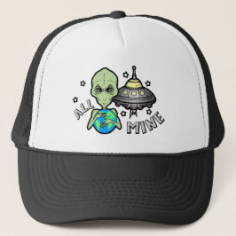 Alien Allemaal Van Mij Trucker Hoed Pet