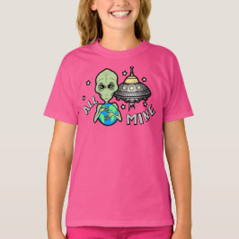 Alien Allemaal Van Mijne Meisjes T-shirt