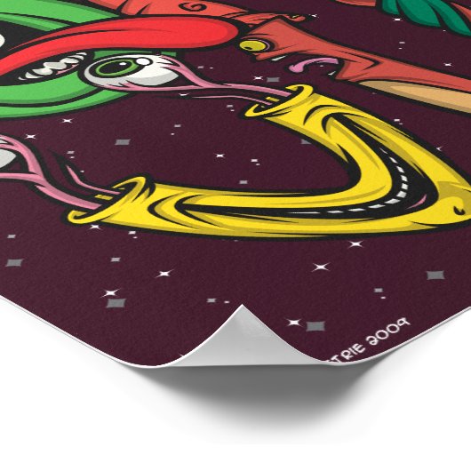 Alien Alphabet Poster (Hoek)