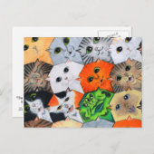 Alien Among Us Postcard Briefkaart (Voorkant / Achterkant)