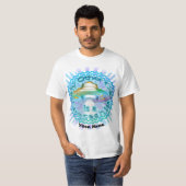 Alien Ander autoruimteschip T-shirt (Voorkant volledig)