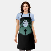Alien Aprons Cute Cute Alien Kitchen Gifts Schort (Gedragen)