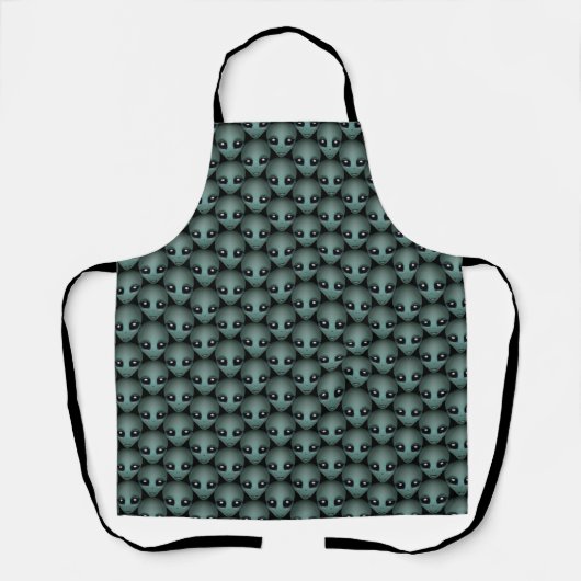 Alien Aprons Cute Personalized Alien Gifts Schort (Voorkant)