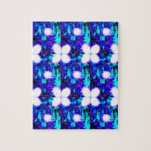 Alien aquatische life art legpuzzel