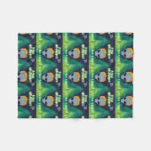 ALIEN, AQUI ESTAMOS Y NO NOS VAMOS FLEECE DEKEN (Voorkant (Horizontaal))