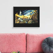 Alien Archeology Canvas Afdruk (Insitu (Woonkamer))