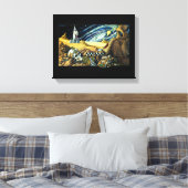 Alien Archeology Canvas Afdruk (Insitu (Slaapkamer))