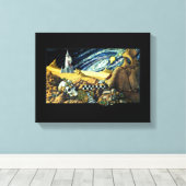 Alien Archeology Canvas Afdruk (Insitu (Houten vloer))