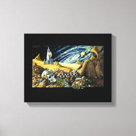 Alien Archeology Canvas Afdruk