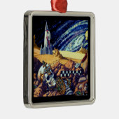 Alien Archeology Metalen Ornament (Rechts)