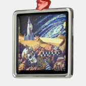 Alien Archeology Metalen Ornament (Links)