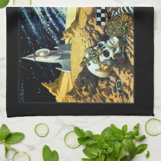 Alien Archeology Theedoek (Gevouwen)