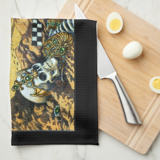 Alien Archeology Theedoek (Quarter Fold)