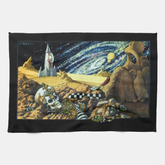 Alien Archeology Theedoek (Horizontaal)