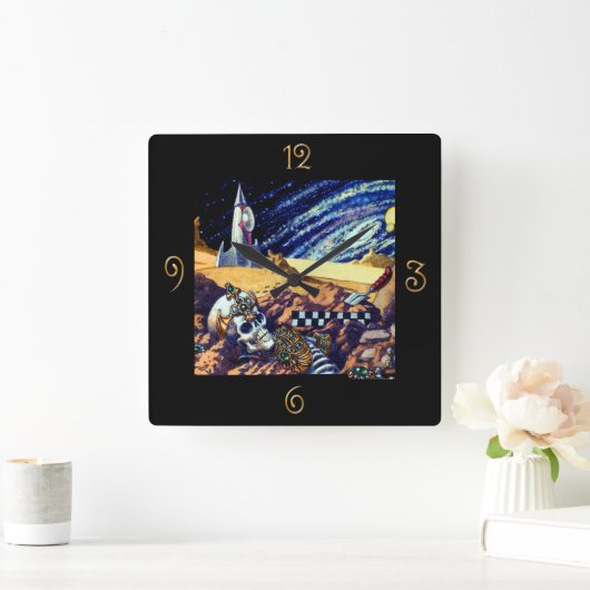 Alien Archeology Vierkante Klok (Huis)