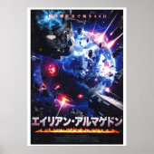 Alien Armageddon Japans poster (Voorkant)