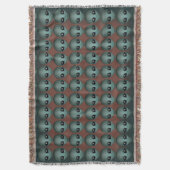 Alien Art Blanket E.T. Alien Grey Throw Blanket Deken (Voorkant Verticaal)