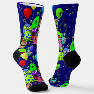 Alien Art * Partij met Aliens Sokken