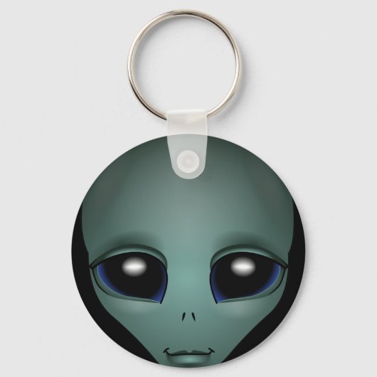 Alien Art-Sleutelhanger - Buitenaardse geschenken  Sleutelhanger (Voorkant)