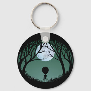 Alien Art-Sleutelhanger - Buitenaardse geschenken  Sleutelhanger