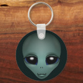 Alien Art-Sleutelhanger - Buitenaardse geschenken Sleutelhanger (Voorkant)