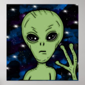 Alien Art Ufology Poster (Voorkant)
