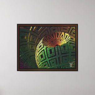 Alien Artifact door Xzendor7 Canvas Afdruk