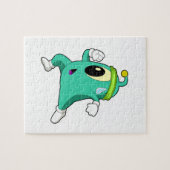 Alien as Runner Legpuzzel (Horizontaal)