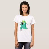 Alien as Runner T-shirt (Voorkant volledig)