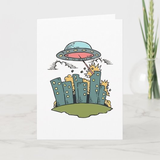 Alien Attack Kaart (Voorkant)
