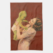  Alien Baby Kitchen Towel Theedoek (Verticaal)