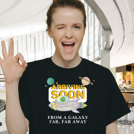 Alien Baby shower T-shirt voor dames