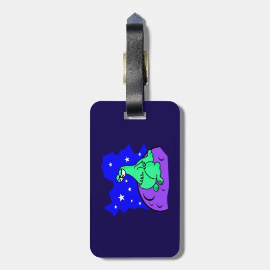 Alien Bagagelabel (Achterkant verticaal)