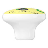 Alien Barbecue Cookout Thunder_Cove Keramische Knop (Zijkant)